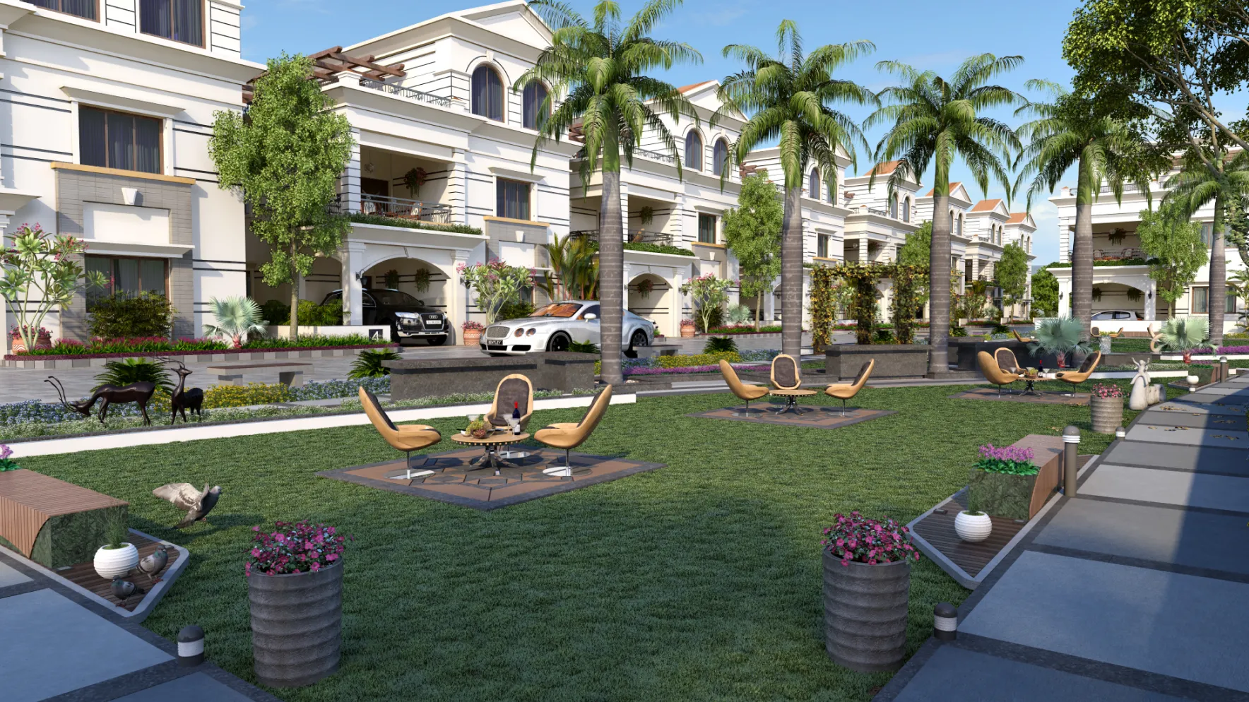 CPR GOLDEN PALMS render