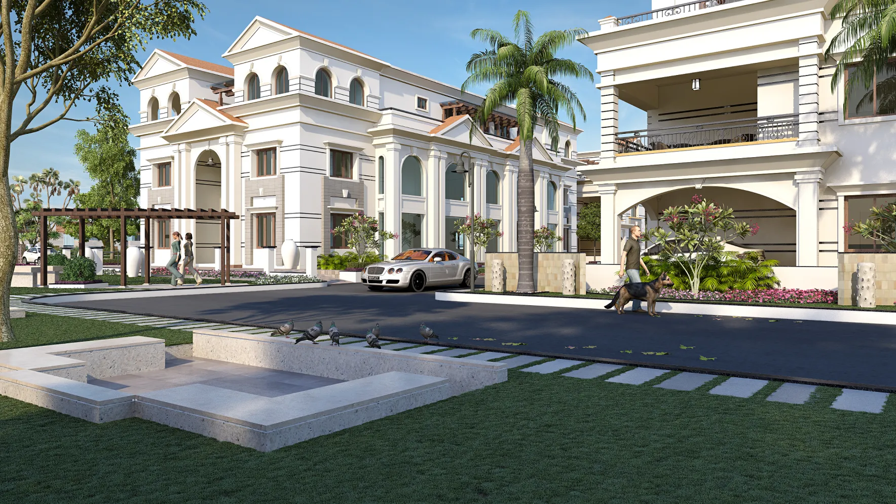 CPR GOLDEN PALMS render