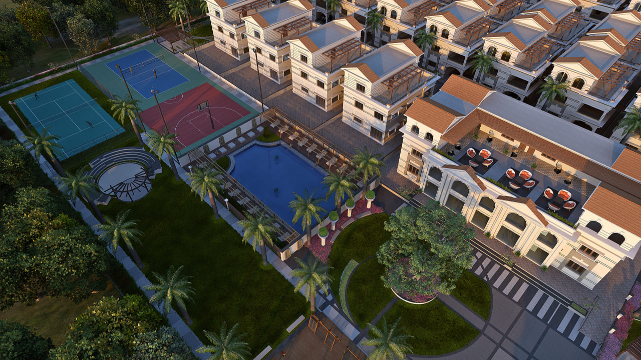 CPR GOLDEN PALMS render